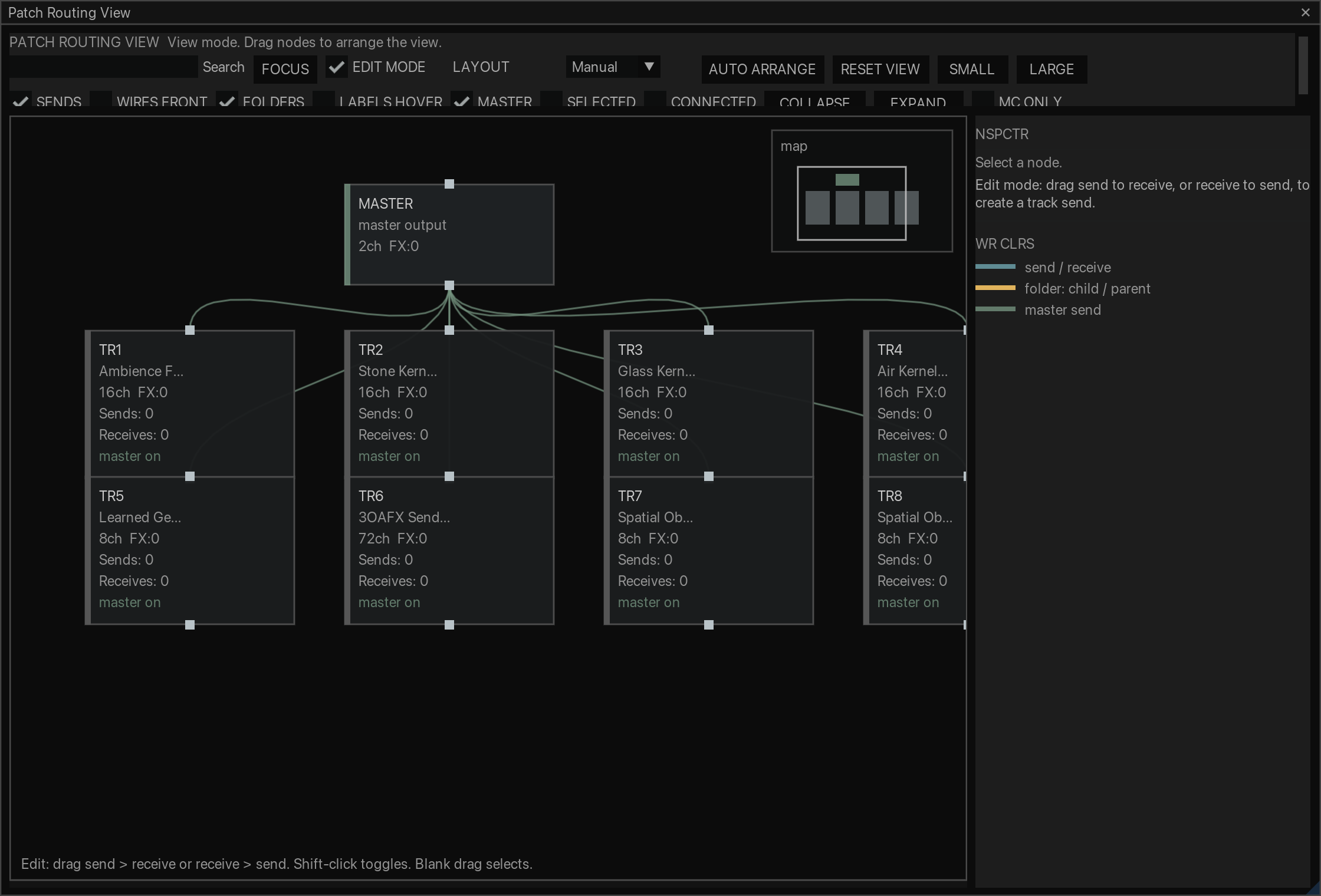 Patch Routing View